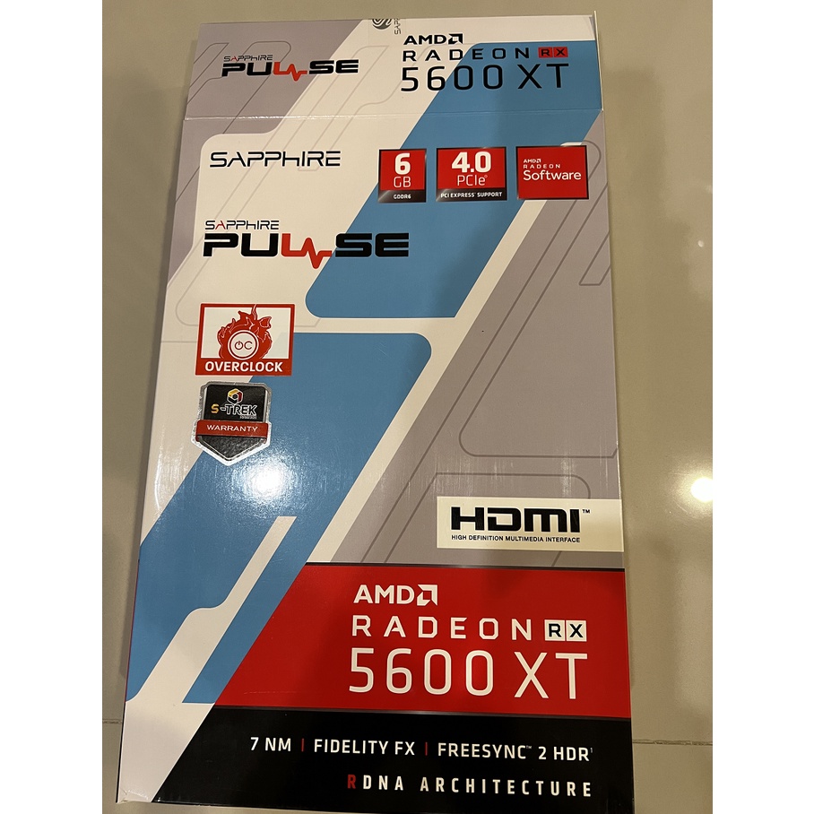 SAPPHIRE PULSE RX 5600 XT 6GB มือ 2 มีประกันพร้อมส่ง