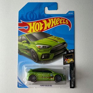 Hotwheels Ford Focus RS (Green)