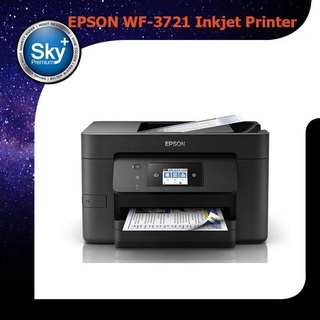 Epson Workforce WF-3721 Color Inkjet Printer