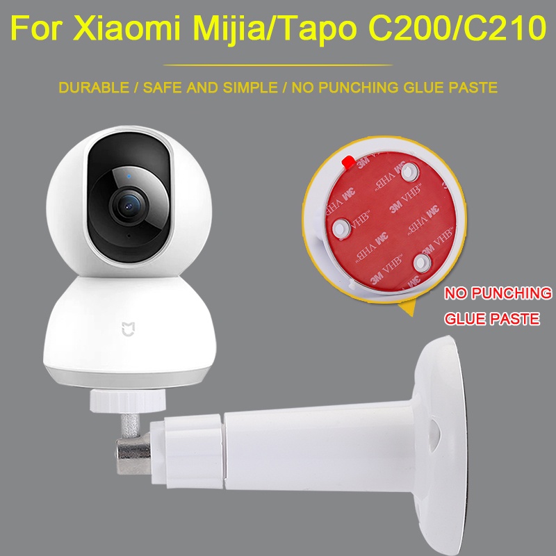 360° หมุนกล้อง PTZ Bracket ผู้ถือติดผนังไม่เจาะสําหรับ XIAOMI Mijia Tapo C200/C210/C211/C220/C225/TC