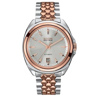 BULOVA Accu Swiss Murren Automatic Mens Watch รุ่น 65B159 - Two Tone Steel Bracelet Gold/SIlver