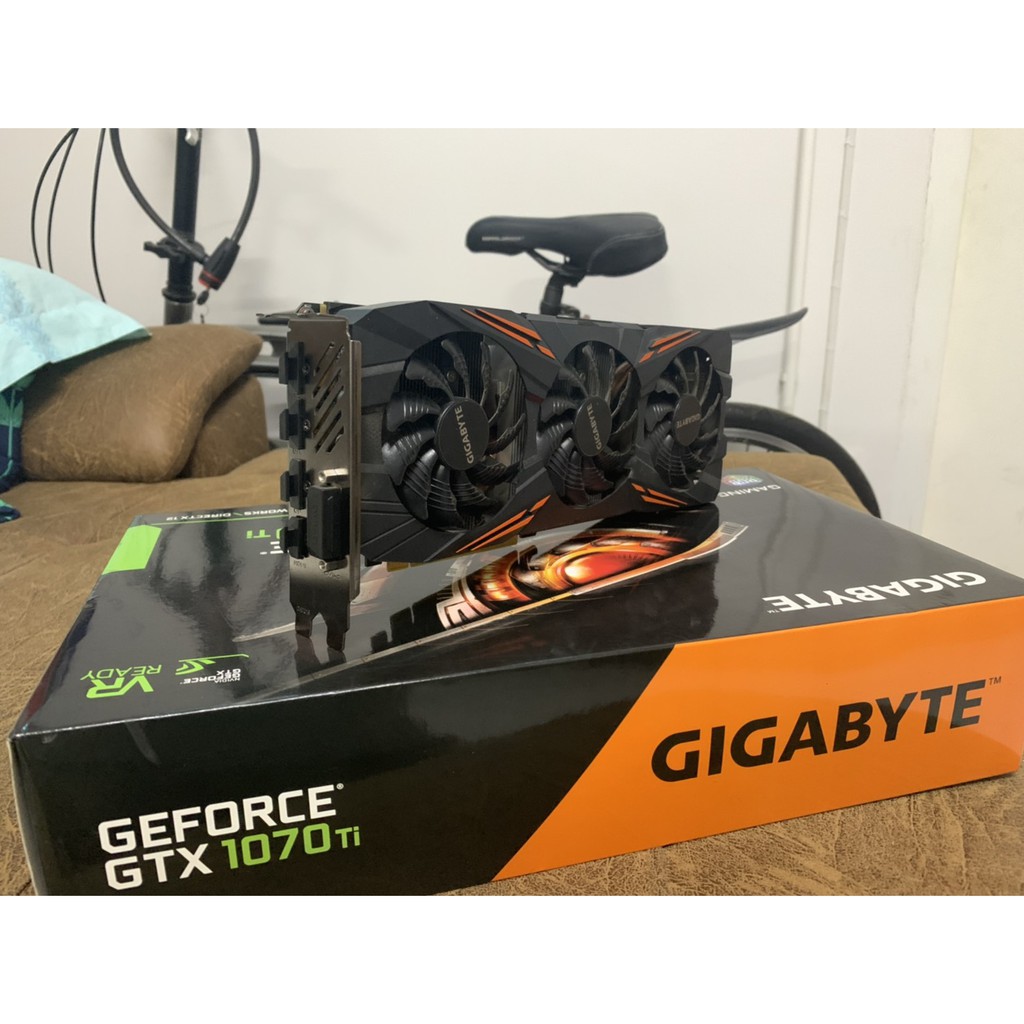 GIGABYTE GEFORCE GTX 1070ti 8G มือสอง