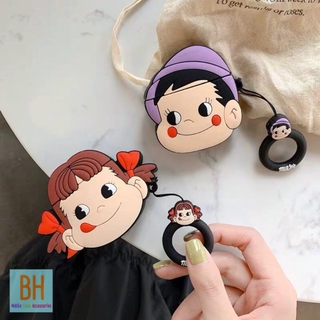 เคสซิลิโคน ins การ์ตูนคู่ Airpods1/2