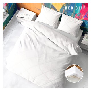 ชุดผ้าปูที่นอน 5 ฟุต 3 ชิ้น สีขาว BEDDING SET Q3 WHITE