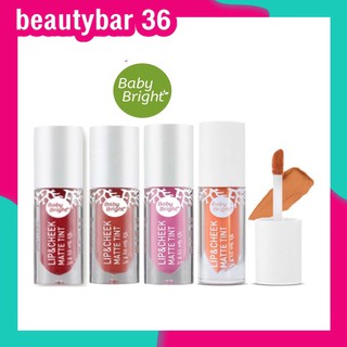 Baby bright  Lip&amp;Cheek matte tint ลิปแอนด์ชีค แมท