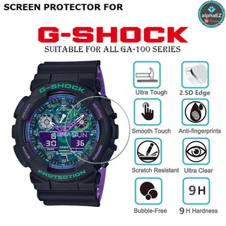 ฟิล์มกระจกนิรภัย กันรอยขีดข่วน 9H สําหรับ Casio G-Shock GA-100 Series GA100