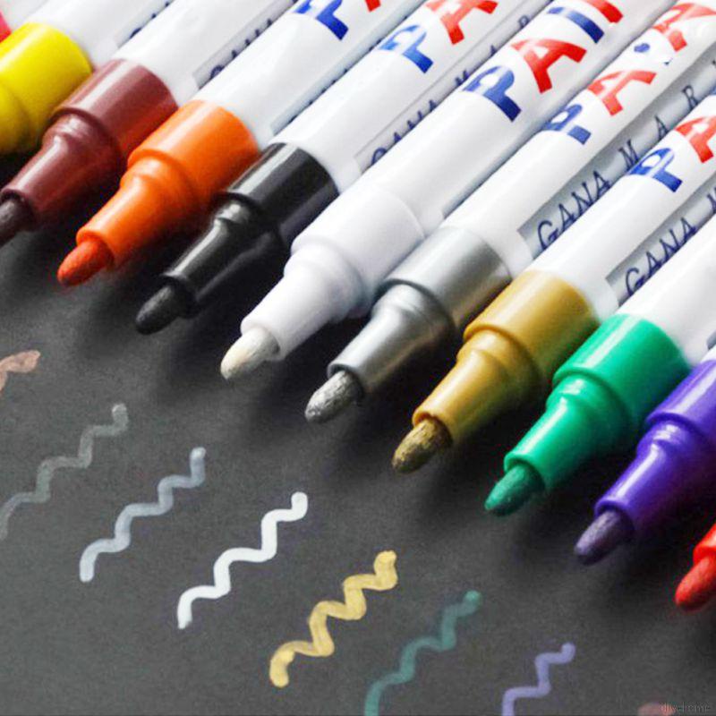 Tire Pen Does Not Fade Waterproof Paint Pen White Marker Pen