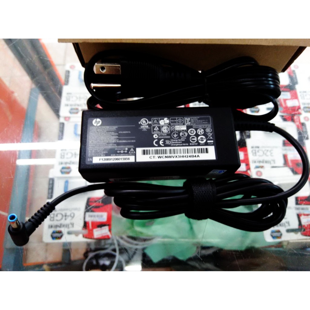 สายชาร์จโน๊ตบุ๊ค HP Adapter 19.5V/3.33A หัวแจ๊ค 4.5mm x 3.0mm (Black)