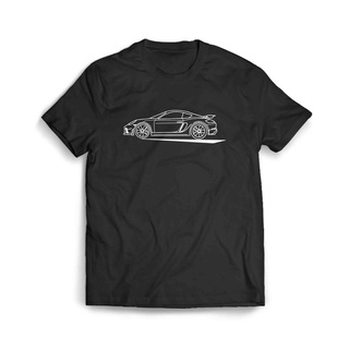 เสื้อผ้าผชเสื้อยืด พิมพ์ลาย Porsche Cayman Gt4 911 718S-5XL