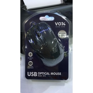 Mouse USB Optical VOX M13 Black