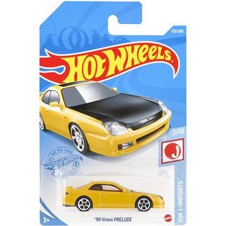 รถเหล็ก HOTWHEELS ของแท้ 98 Honda Prelude (Yellow)