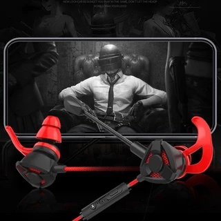 หูฟังสำหรับเล่นเกม หูฟังเกมมิ่ง แฟนเทค สำหรับใช้กับโทรศัพท์มือถือ มีไมโครโฟน ระบบสเตริโอ กระหึ่ม แยกทิศทางซ้ายขวาได้ชัดเ