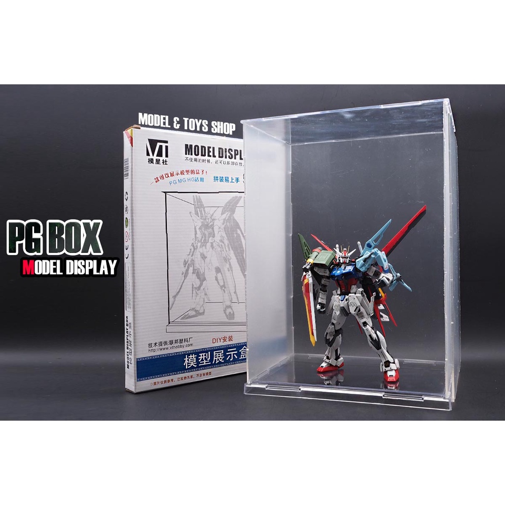PG GUNDAM Display Box Case Showing Box Shopee Thailand