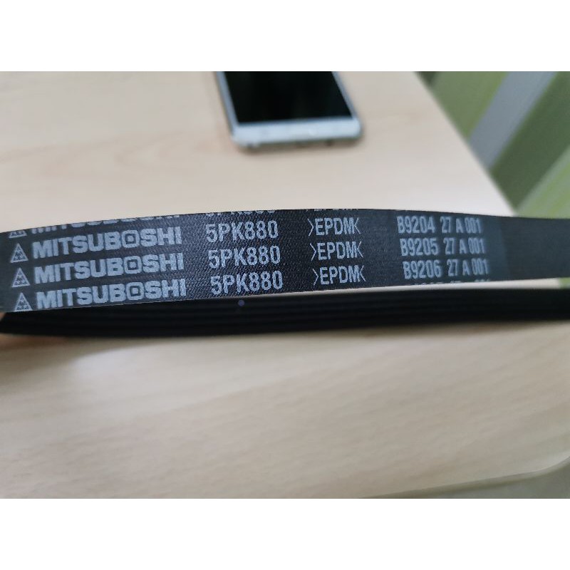 Subaru EJ20, Mitsuboshi จากญี่ปุ่น สายพานพัดลม คุณภาพญี่ปุ่น 5pk880