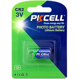 ถ่าน PKcell  Cr2 Lithium 3V 1ก้อน ของใหม่ ของแท้