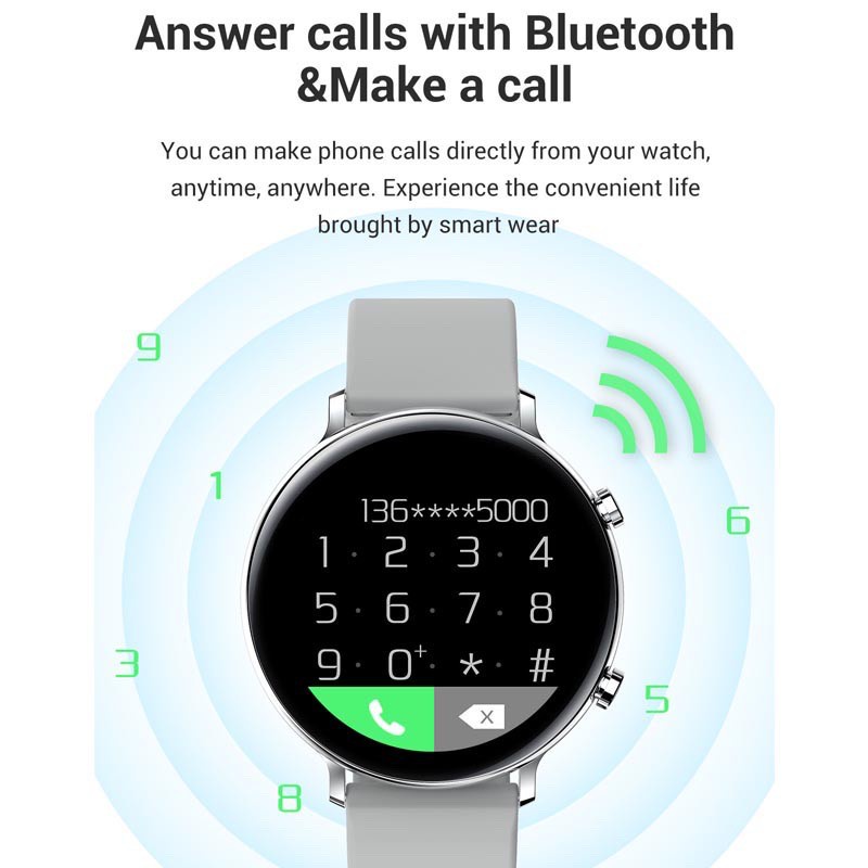 นาฬิกา นาฬิกาโทรได้ 【 มาใหม่ 】นาฬิกา รุ่น GW33 Smart Watch  แจ้งเตือนสายโทรเข้า-ออก วัดความดันหัวใจ