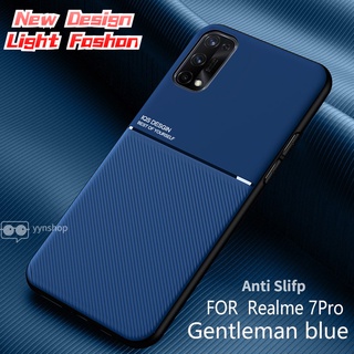 Ready Stock OPPO Realme 7 Pro 7Pro Realme7 Realme7Pro Matte Phone Case Fashion Hard Soft Anti Shock Shockproof Casing TPU New Leather Magnetic Cover
