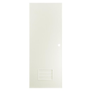 Bathroom door AZLE 70X180CM CREAM 2 AZLE-2 DOOR Door frame Door window ประตูห้องน้ำ ประตูห้องน้ำPVC AZLE-2 เกล็ดล่าง UV