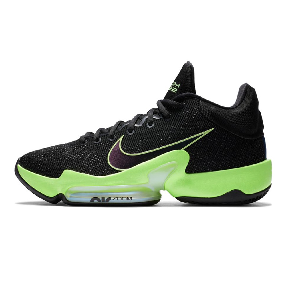 Nike Zoom Rize 2 "Black-Green Volt" (รองเท้าบาสเก็ตบอล) ของแท้100%