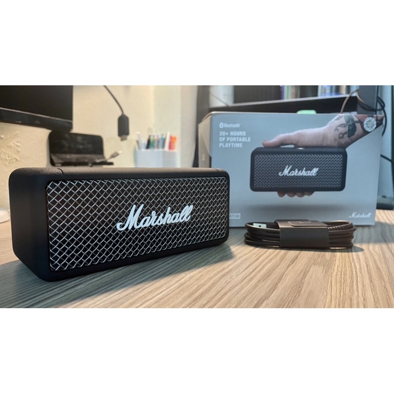 Marshall ลำโพงบลูทูธ - Marshall Emberton (แถม กระเป๋าลำโพง) มือสอง