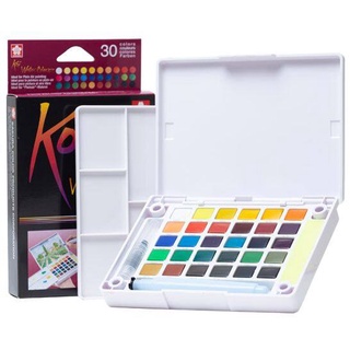 SAKURA KOI WATER COLOURS POCKET FIELD SKETCH BOX