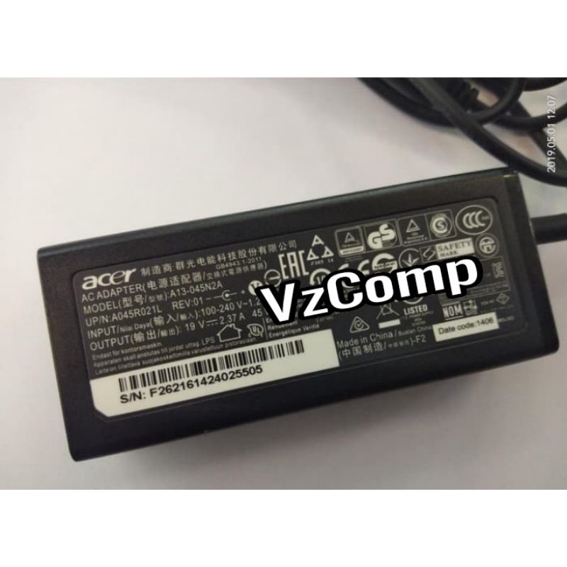 Acer Aspire 3 A314-22 A314-22G A314-22-R1N9 อะแดปเตอร์ชาร์จเดิม