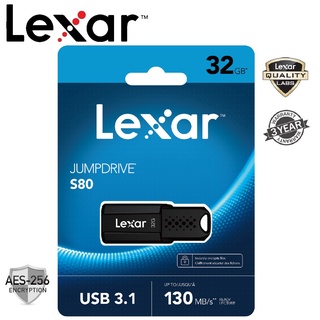 Lexar 32GB S80 JumpDrive USB3.1 (130MB/s)