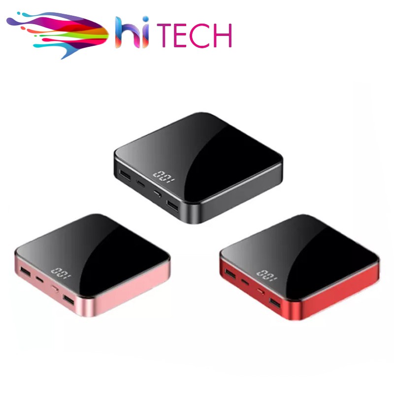 แบตสำรองมินิ X6 Power Bankความจุ20000 mah (มีสายในตัว มี1ช่องOUTPUT)ขนาดเล็กบางเบา BY HITECH STORE