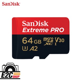 SANDISK EXTREME MICRO SDXC UHS-I 64 GB CLASS 10 170MB/90X WITH ADAPTER