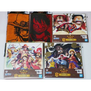 ONE PIECE รางวัลIchiban Kuji รูปShikishi/ผ้าขนหนู/จาน