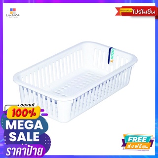 LOTUSS ตะแกรงเหลี่ยมขาว #173-3LOTUSS RECTANGULAR BASKET#173-3