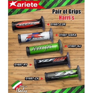 ของแท้ ปลอกแฮนด์ ARIETE PAIR OF GRIPS HARRIS S อิตาลี