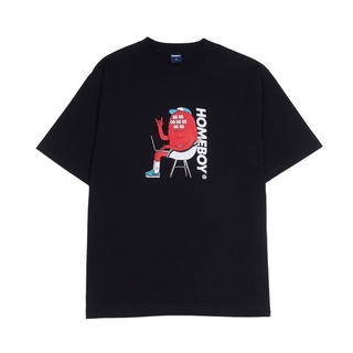 【NEW】HOMEBOY เสื้อยืดผู้ชายลาย UNOFFICIALBOY