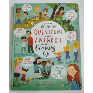 Usborne Lift-the-Flap Questions and Answers About Growing up