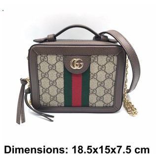 GUCCI Crossbody ของแท้ 100% [ส่งฟรี]