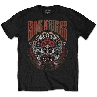 tshirtเสื้อยืดคอกลมฤดูร้อนเสื้อยืดผ้าฝ้าย 100% ลาย guns n roseสามารถปรับแต่งได้Sto4XL