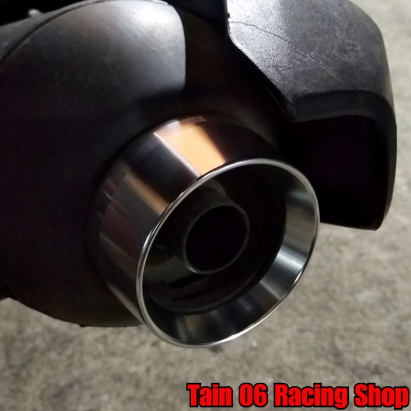 ครอบปลายท่อ ใส่กับปลายท่อเดิม ' Air Blade ' Click-คาบู / Click-110i-125i ปี 12-17 / PCX-125i / PCX-1