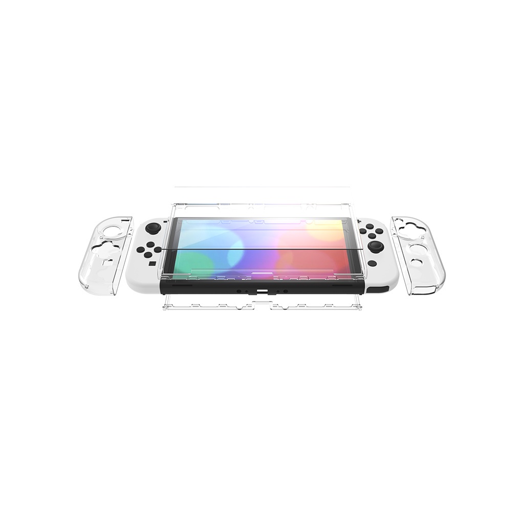 Oled Nyko Thin Case - Dockable Protective Case with Tempered Glass ...