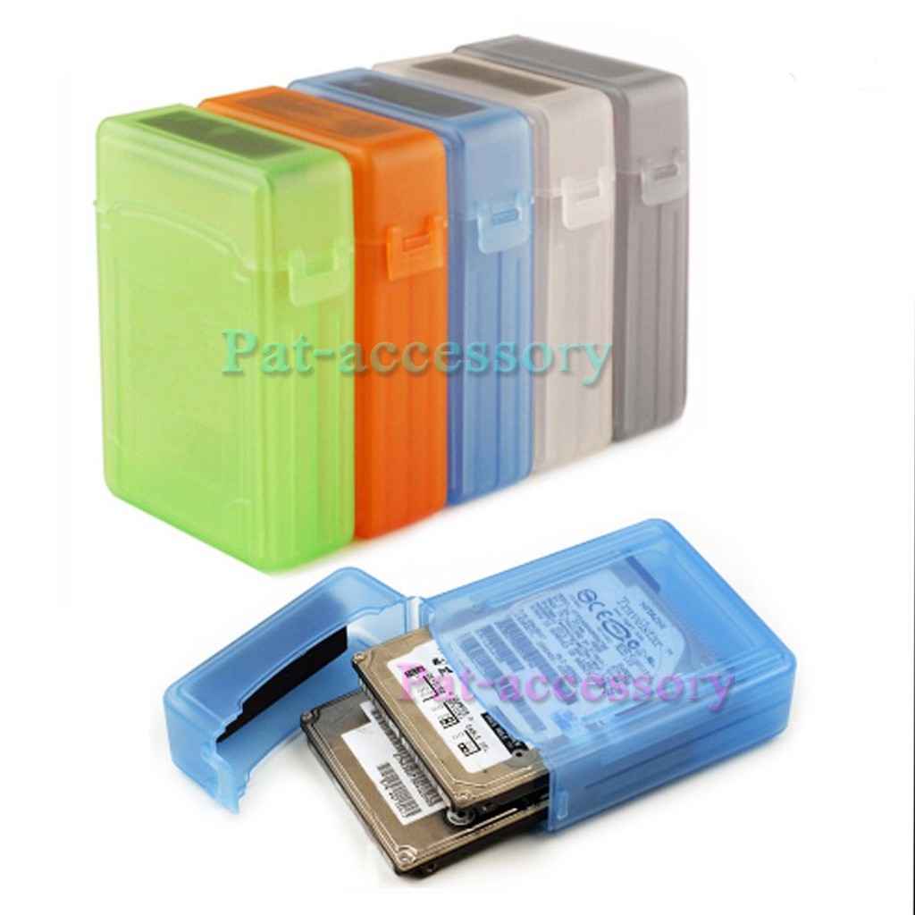 กล่องเก็บฮาร์ดดิสก์ 3.5"ฮาร์ดไดรฟ์ที่เก็บกล่องเคสพลาสติก3.5 นิ้ว