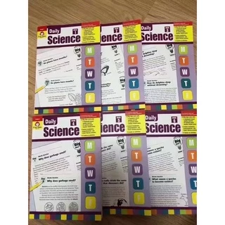 Evan-Moor Daily Science workbook, Grade 1~6