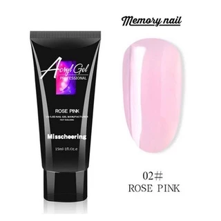 💅🏻 Poly gel เจลต่อเล็บ Misscheering (15 ml) โพลี่เจลต่อเล็บ เนื้อใส ชมพู ชมพูนู้ด POLYGEL Acrylicgel ✨