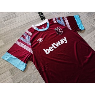 WESTHAM UNITED home kit 2022/23 เวสแฮม ยูไนเต็ด เหย้า 2022/23