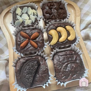 บราว​นี่​ถ้วย 4*5 ช็อคโกแลต​เข้มข้น​ หนึบหนับ
