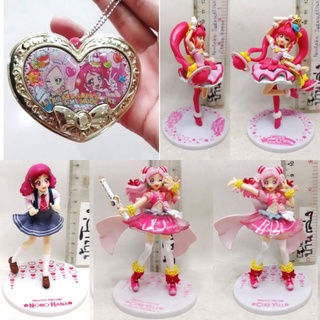 (แท้/มือ2) Bandai​ HUGtto! Precure Star Twinkle PreCure Cutie Cure STAR,Yell, Ange,Yakushiji Saaya,NONO HANA Figure