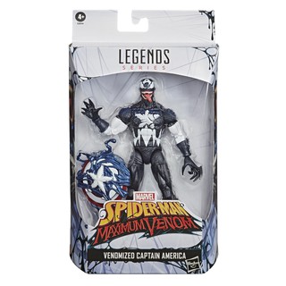 Hasbro Marvel Legends Venomized Captain America 6-inch Figure ฮาสโบร หุ่นโมเดลฟิกเกอร์ เวน่อมไมซ์ กัปตัน อเมริกา 6นิ้ว