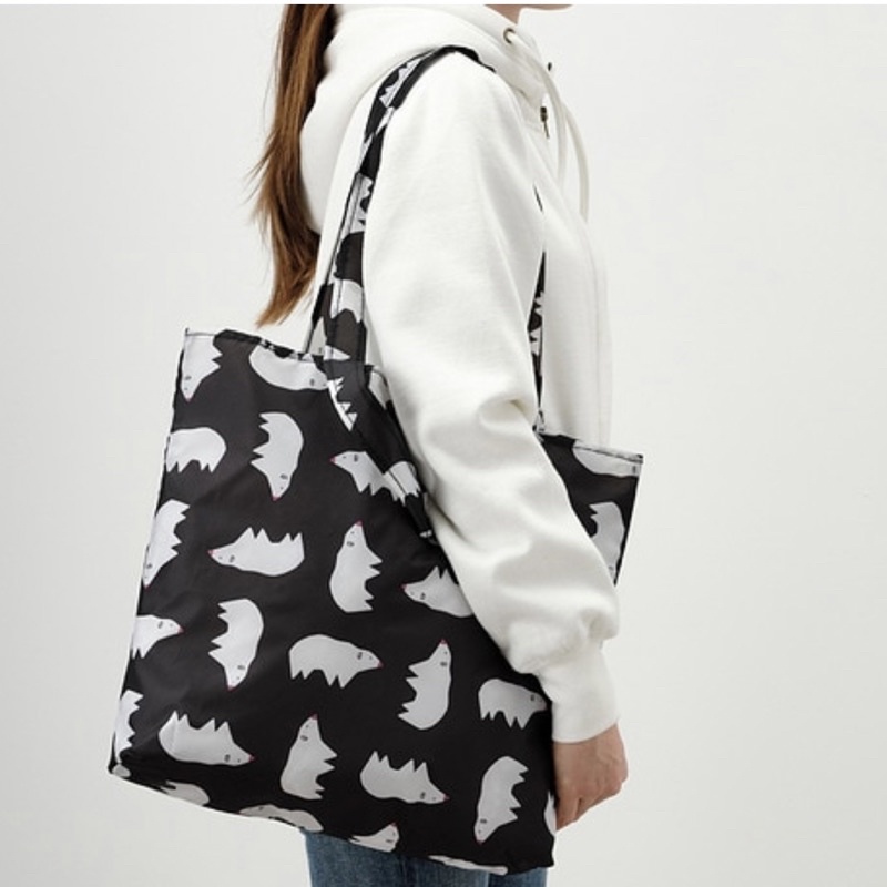 กระเป๋าผ้า Uniqlo กระเป๋าผ้ายูนิโคล่ ของแท้ 💯 Eco bag ยูนิโคล่