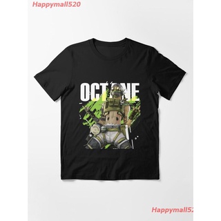 เสื้อยืด cartoonNew Octane Apex Legends Essential T-Shirt เสื้อยืด ดพิมพ์ลาย ดผ้าเด้ง คอกลม cotton ความนิยม discount Uni