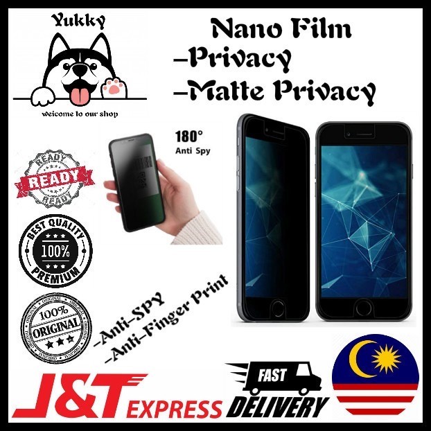 Huawei P9 / P9 Lite / P9 Lite Mini / P9 Plus / P10 / P10 Lite / P10 Plus Privacy Series ปกป้องหน้าจอ