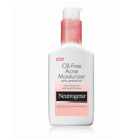 Neutrogena Oil-Free Acne Moisturizer Pink Grapefruit 4 oz