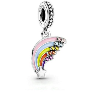 Pandora  silver  dangle**ติ้งสายรุ้ง